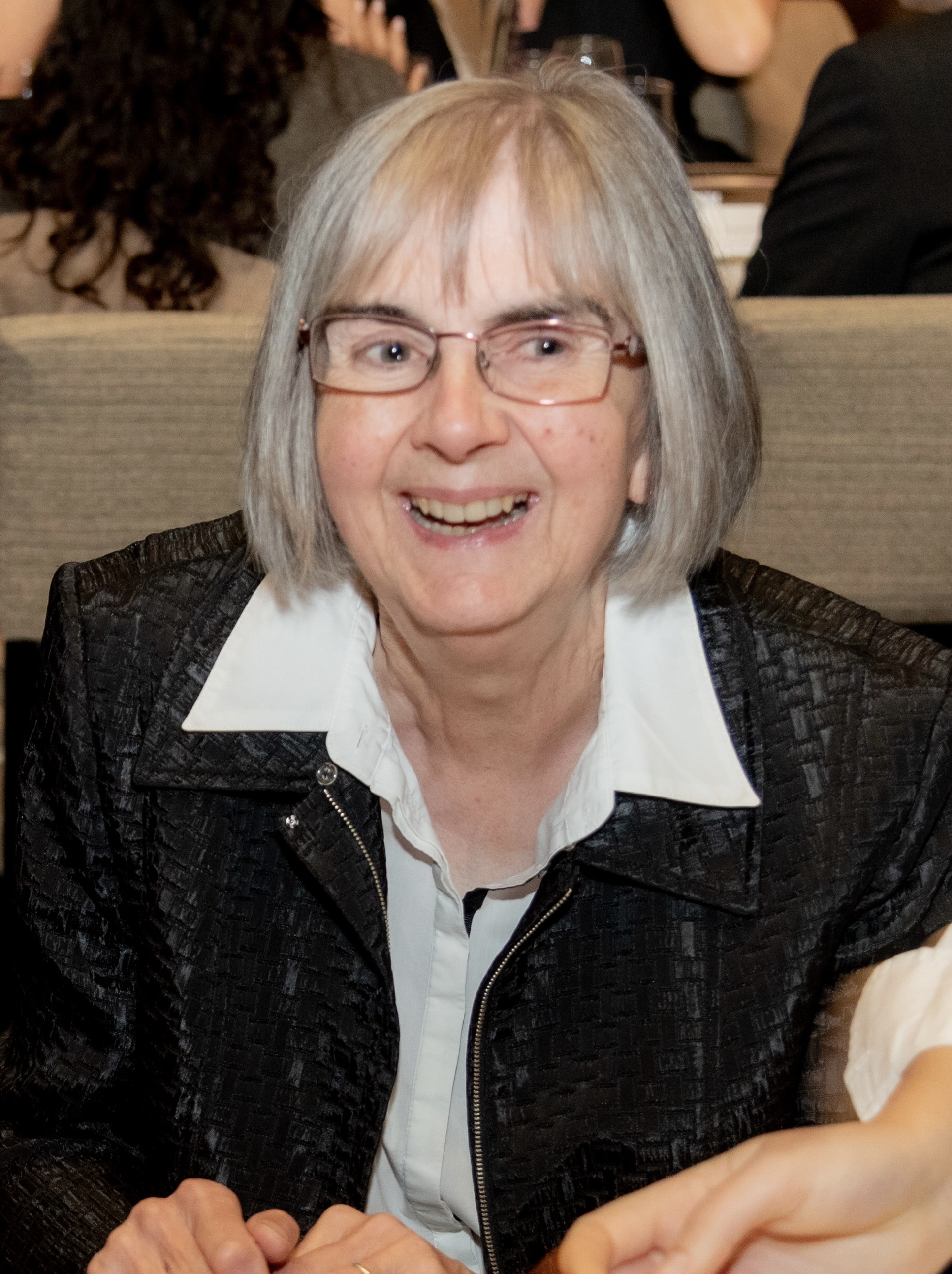 Jo Wright Smiling in October 2023